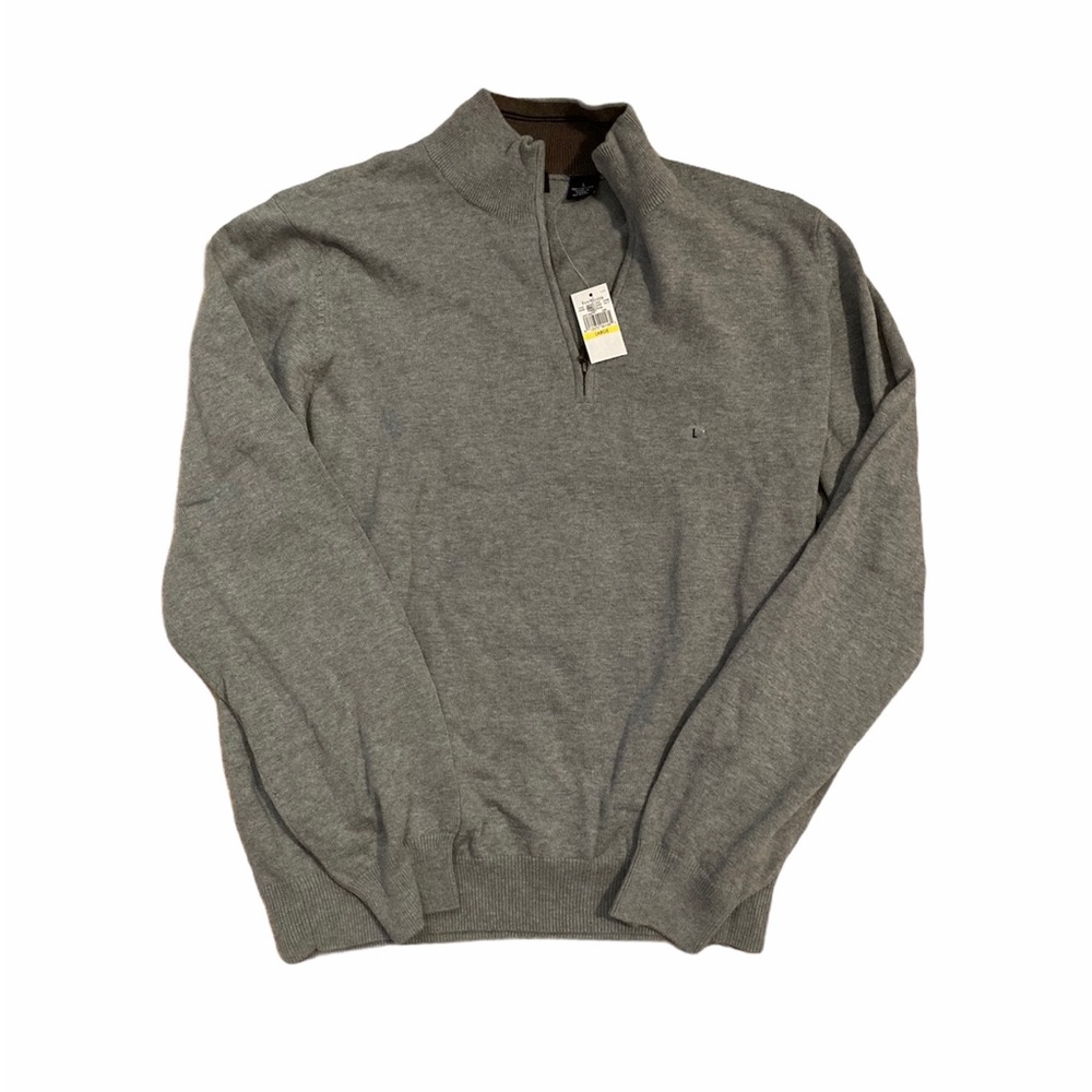 New Van Heusen Men’s Quarter Zip Sweater